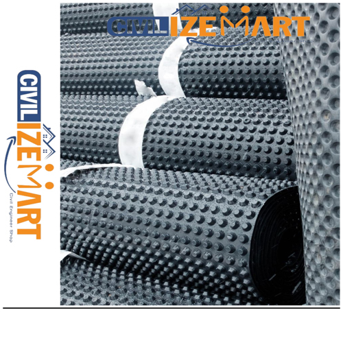 HDPE DIMPLE MEMBRANE FOR EFFECTIVE DRAINAGE AND WATERPROOFING