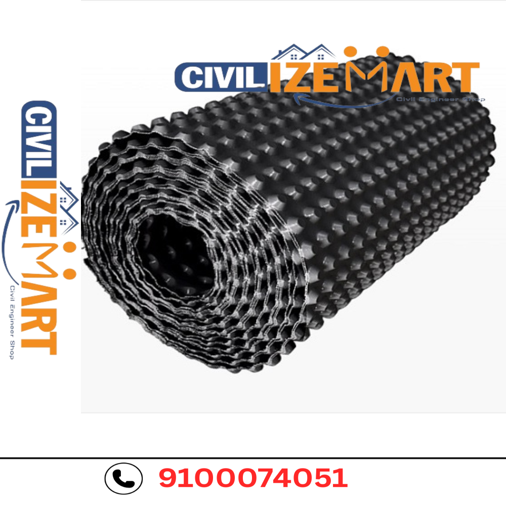 HDPE DIMPLE MEMBRANE FOR EFFECTIVE DRAINAGE AND WATERPROOFING