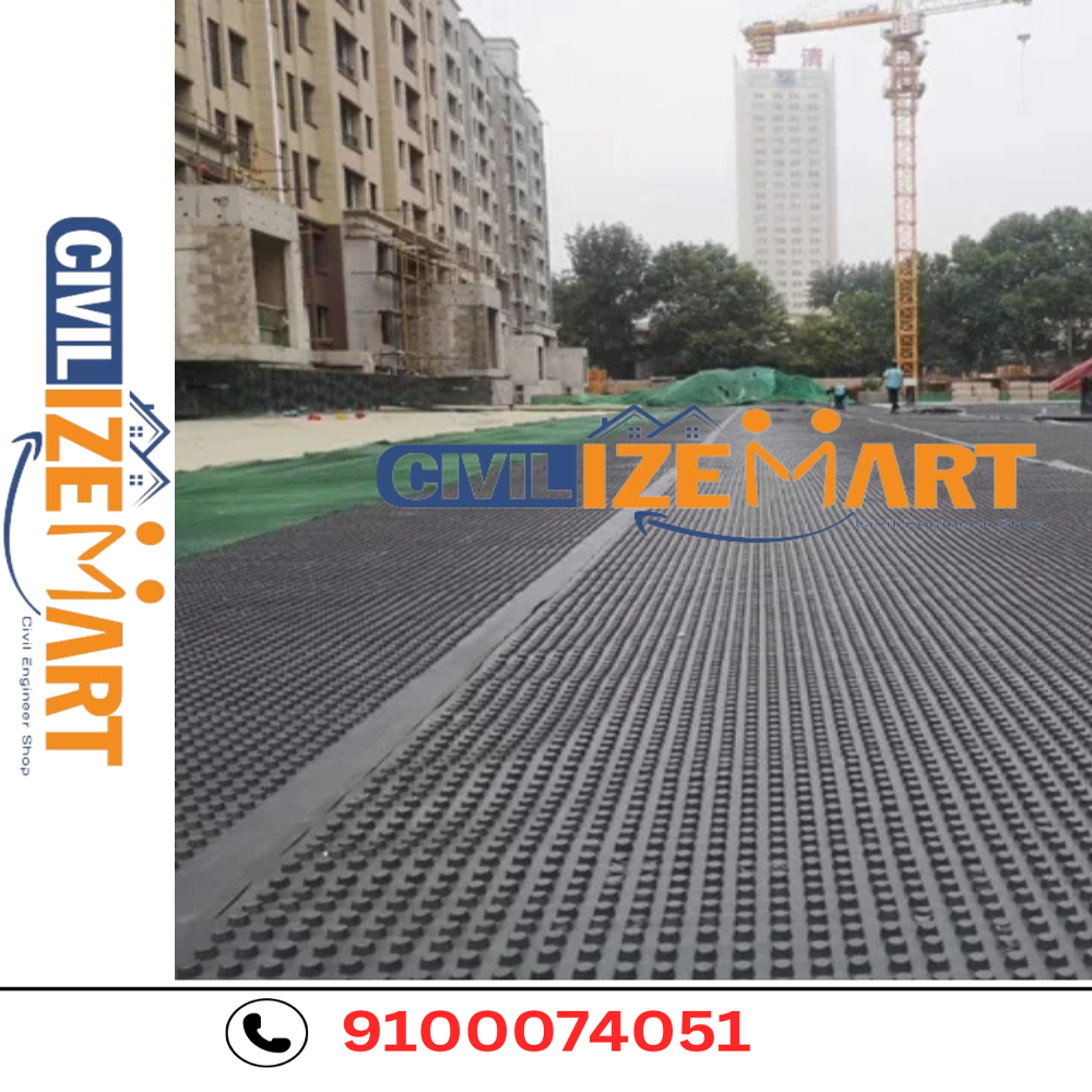 HDPE DIMPLE MEMBRANE FOR EFFECTIVE DRAINAGE AND WATERPROOFING