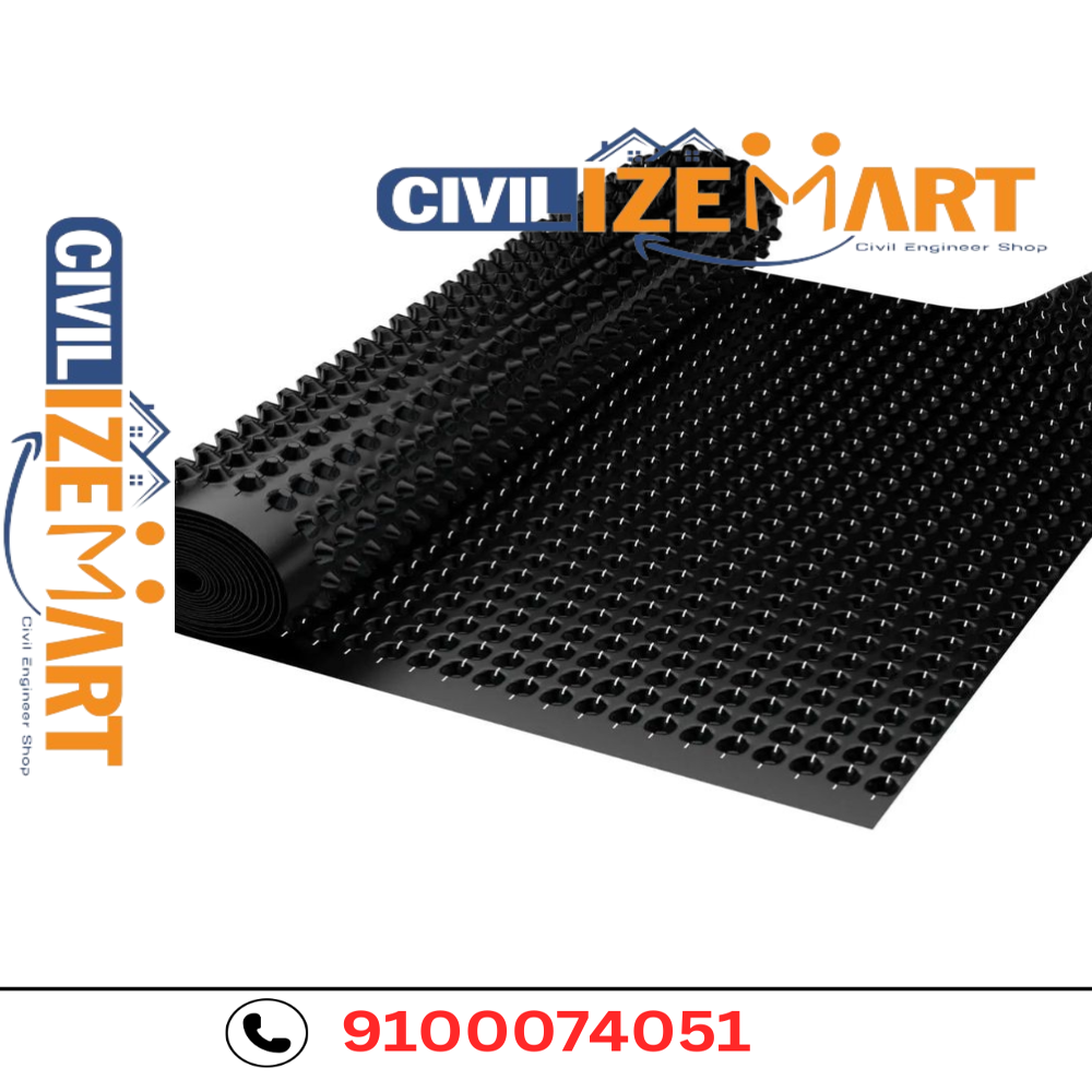 HDPE DIMPLE MEMBRANE FOR EFFECTIVE DRAINAGE AND WATERPROOFING