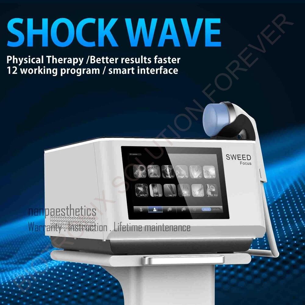Focused Shockwave Therapy Device for Tendonitis and Plantar Fasciitis Treatment