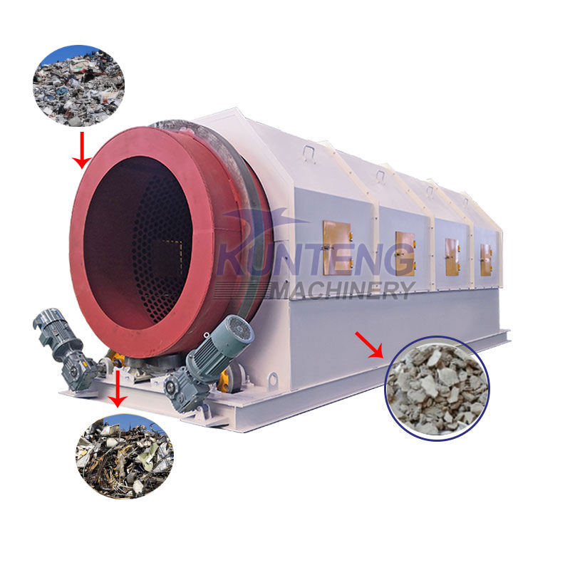 Automatic Waste Sorting Processing Line Garbage Sorting Machines - Capacity: 50000 Kg/Hr