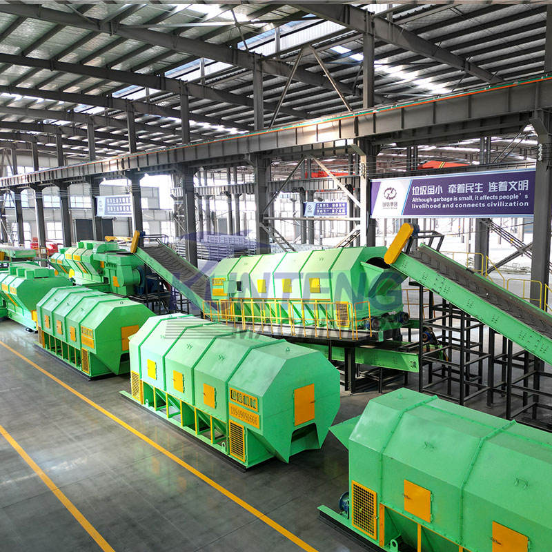 Automatic Waste Sorting Processing Line Garbage Sorting Machines