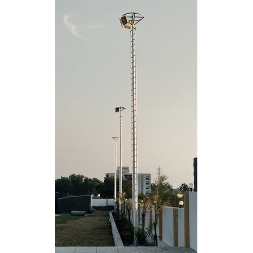 Cctv Pole - Color: White