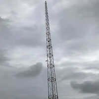 Guy Rope High Mast Light Tower - Color: Grey
