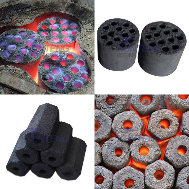 Cooking Charcoal Briquette Machine Charcoal Punching Machine - Briquette Size: Customized