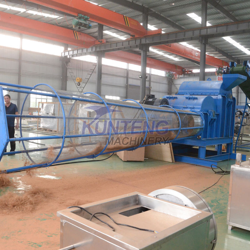 High Capacity Coconut Husk Process Machine Coconut Husks Fiber Extracting Machine - Capacity: 4000 Pcs/hr