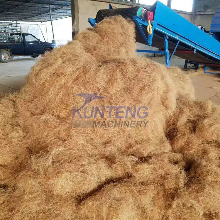 High Capacity Coconut Husk Process Machine Coconut Husks Fiber Extracting Machine