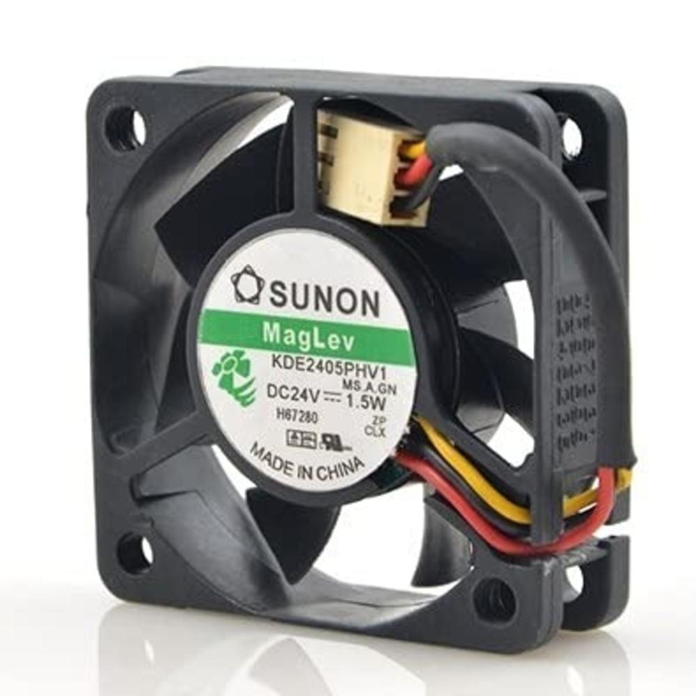 SUNON KDE2405PHV1 24V DC 1.5W 5015mm 3-pin BALL Industrial Silent Axial Cooling Fan
