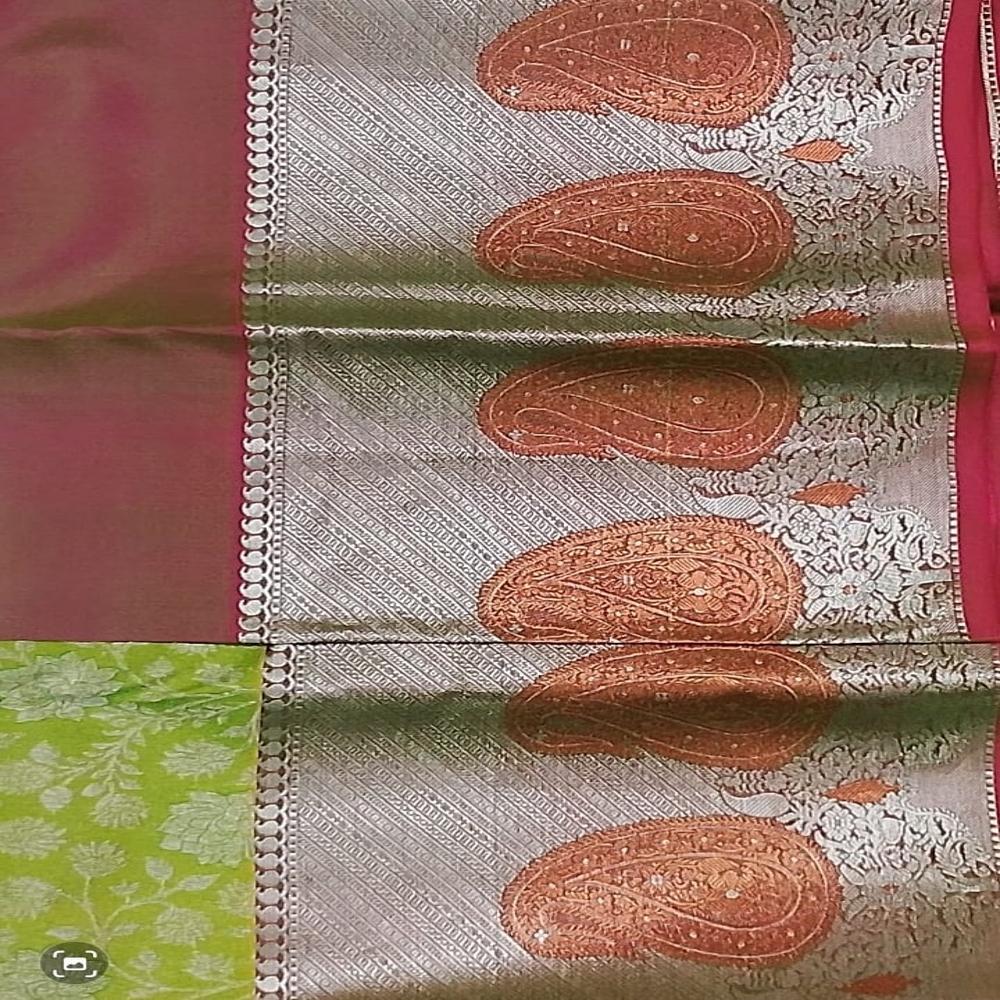 Pure Silk Saree - Color: Multicolor