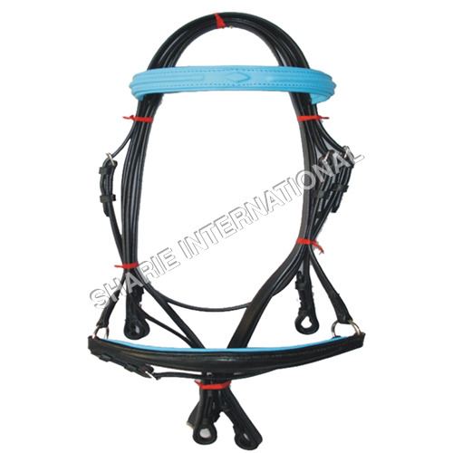 SI-330E English Bridle with Leather Reins