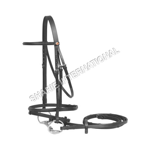 SI-330ZD English Bridle with Web Reins made with High quality of Indian Leather