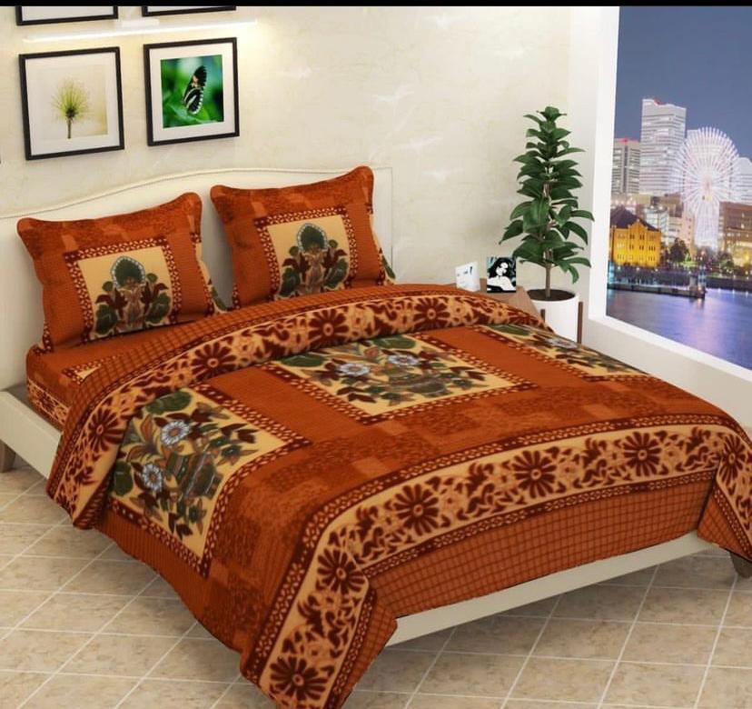 Warm Polo Double Bedsheet - Color: Multicolor