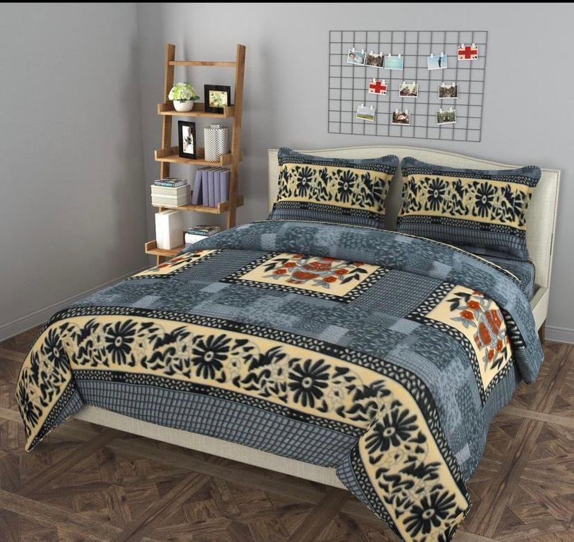 Warm Polo Double Bedsheet - Color: Multicolor