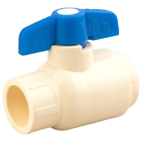 Cpvc Ball Valve - Color: White
