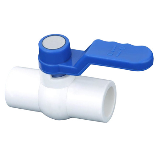 Upvc Ball Valve - Color: White