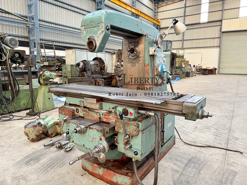 TOS Czech FA4AU Heavy Duty Universal Milling Machine