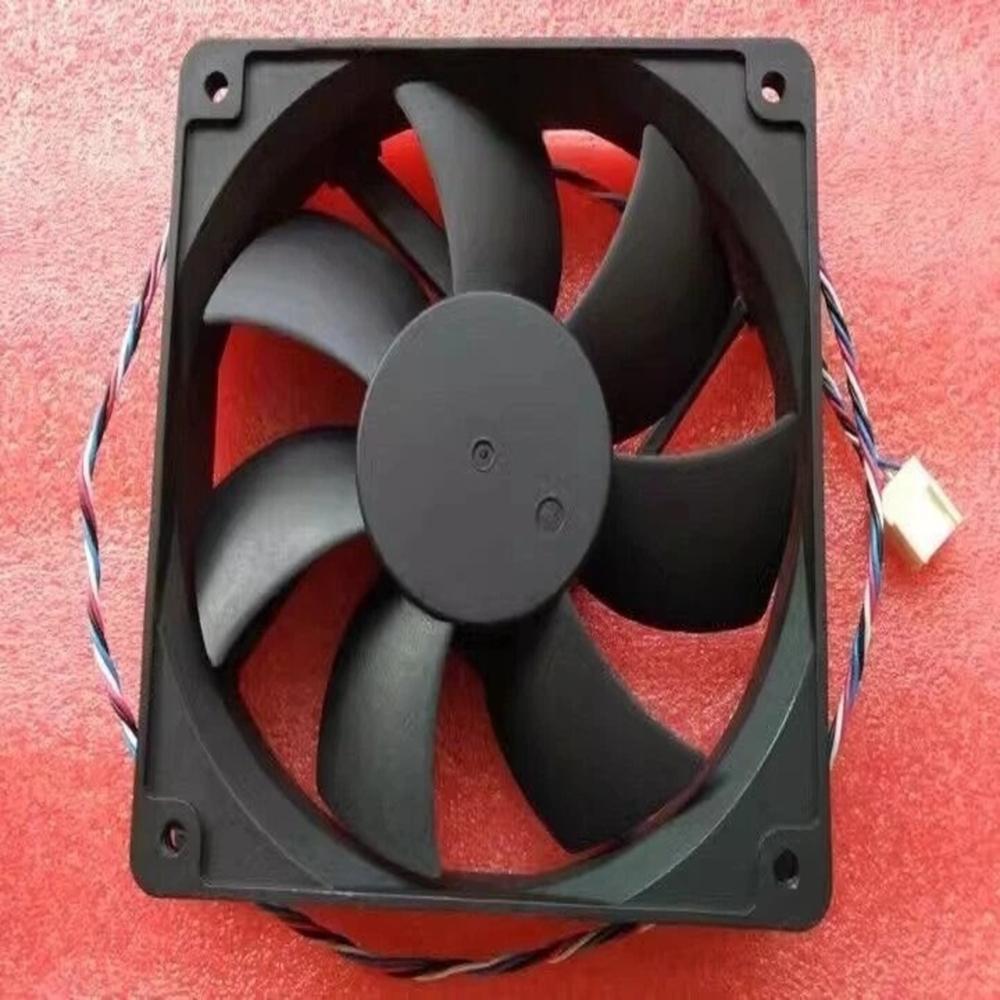 ADDA AD1212XB-A7BGL 12V DC 0.65A 12025mm 12CM 4-Wire Industrial Axial Cooling Fan 
