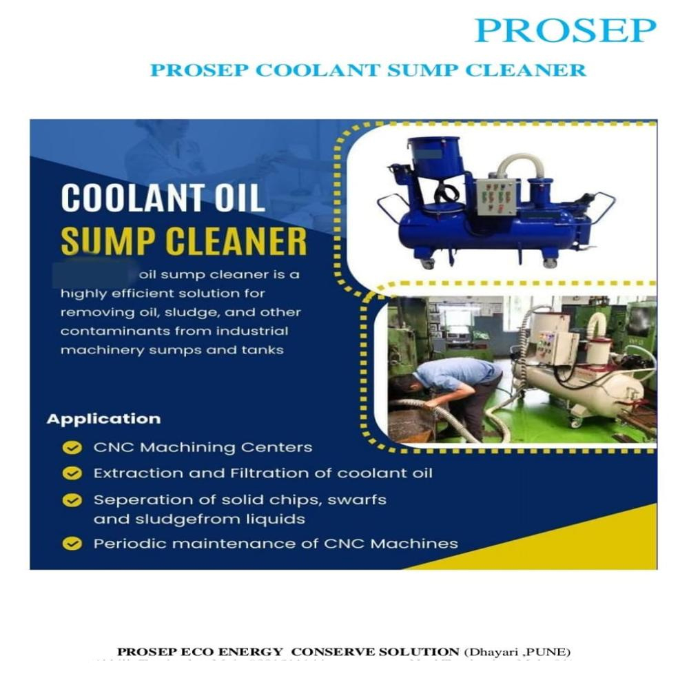 Coolant Sump Cleaner - Material: Ms