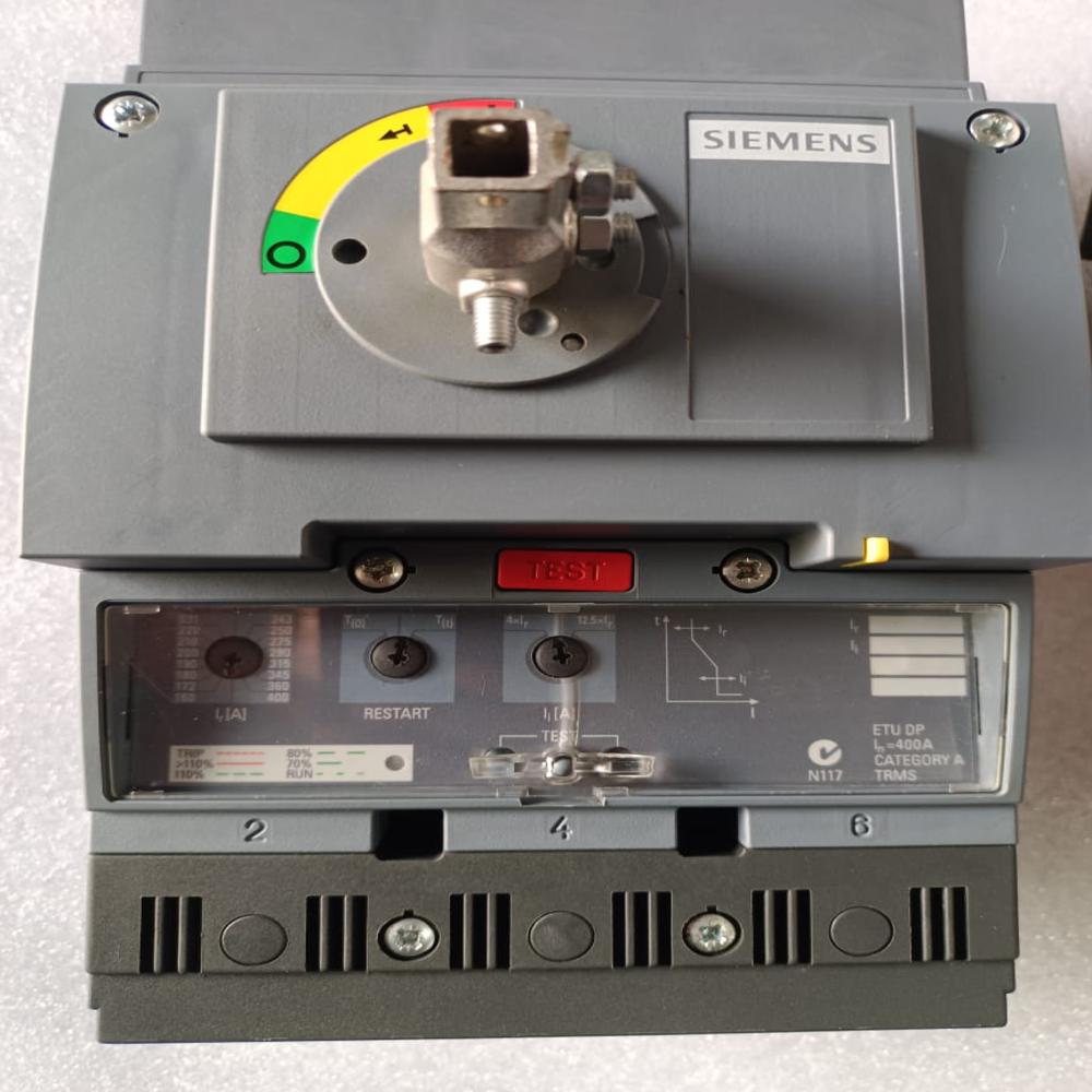 Used Siemens 3vt3 Mccb 400 Amp Circuit Breaker Part No: 3vt3763-2aa36-0aa0 - Frequency: 50/60 Hertz (Hz)