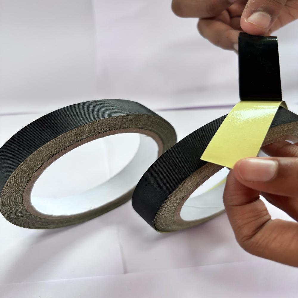 Acetate Cloth Tape - Color: Black And White