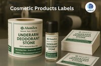 Cosmetic Product Labels & Stickers - Coating Type: Smooth