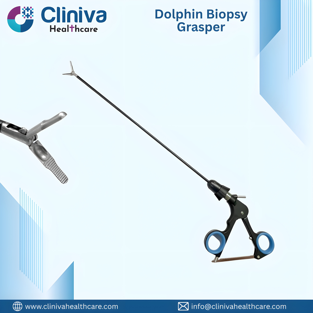 Atraumatic Laparoscopic Dolphin Biopsy Grasper - Application: Hospital/ Clinic