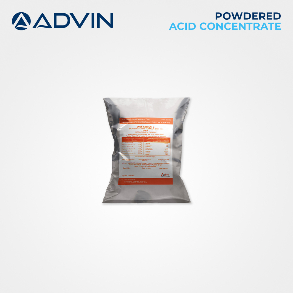 Dialysis Concentrated Powder part 1