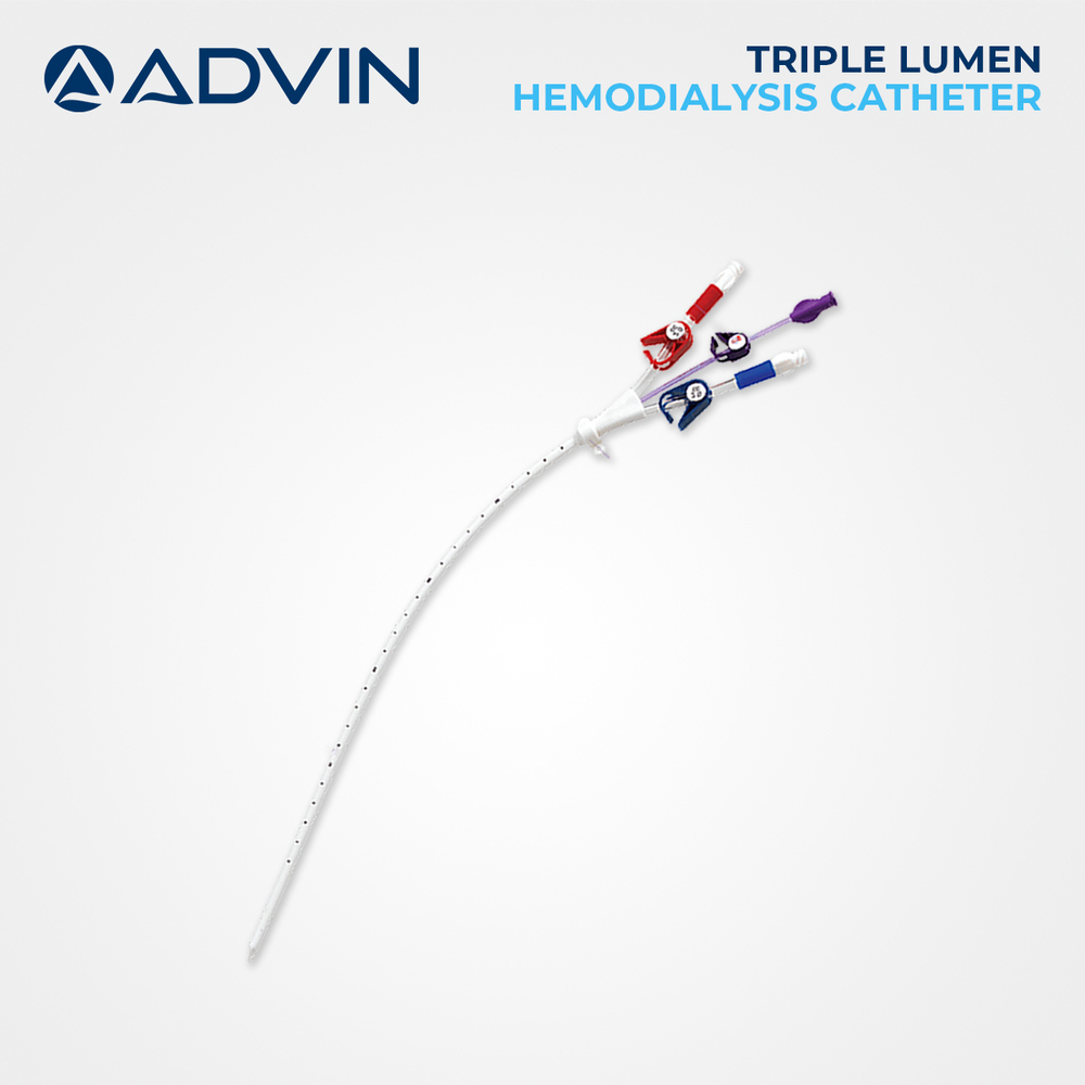Triple Lumen Dialysis Catheters