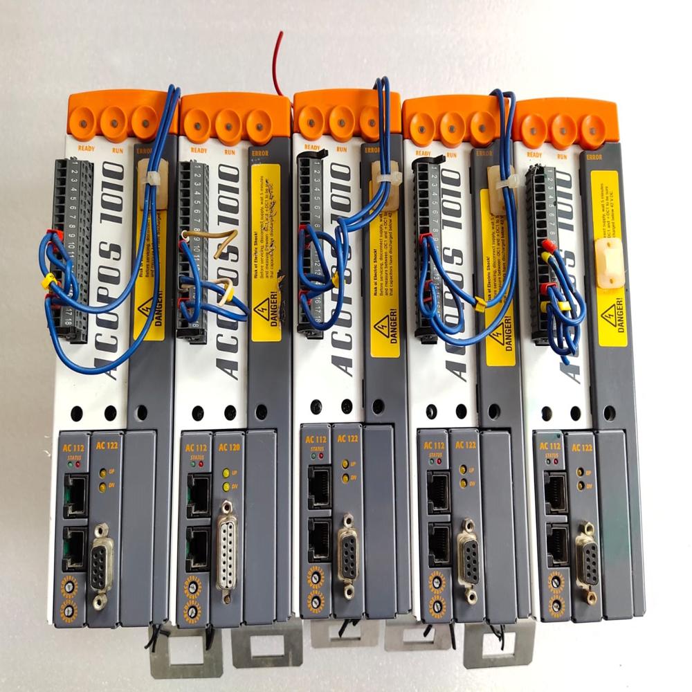 Used Acopos 1010 B&R Servo Drive Model 8V1010.00-2 - Current Range: 220 Volt (V)