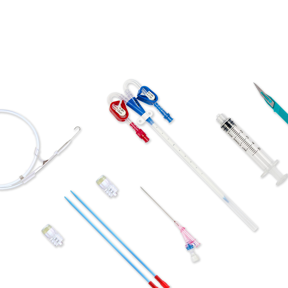 Double Lumen Central Venous Catheter Kit