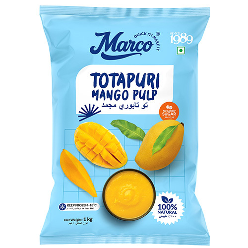 Totapuri Mango Pulp - Features: No Artificial Flavour