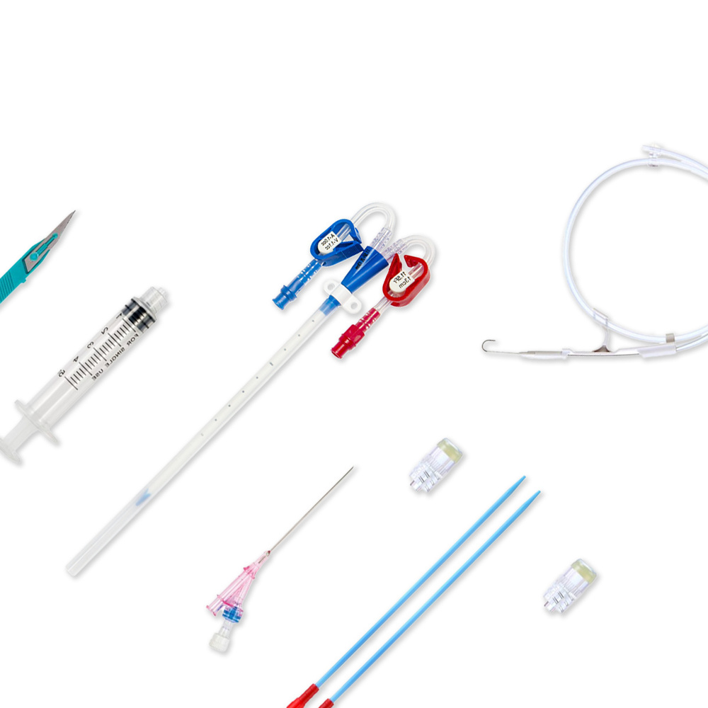 Plastic Central Venous Catheter Cvc Kit