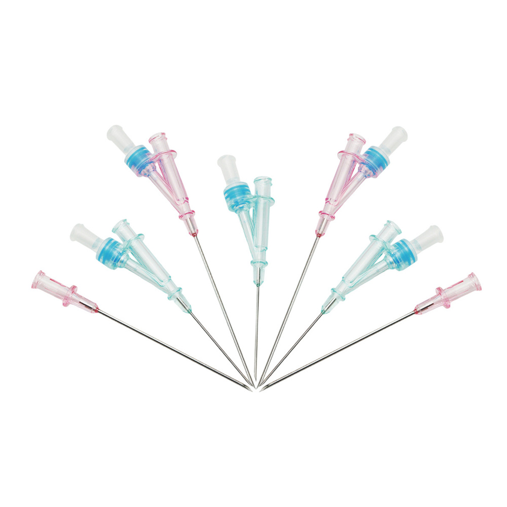 Disposable Introducer Needle - Ss304, 0.038 Guide Wire Passing Grip Hub, Enhanced Sharpened Tip, Polymer Coated Cannula For Smooth Insertion
