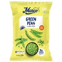 400gm Marco Frozen Green Peas - Preserving Compound: None