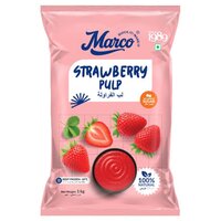 1kg Frozen Strawberry Pulp - Features: 100% Safe To Use