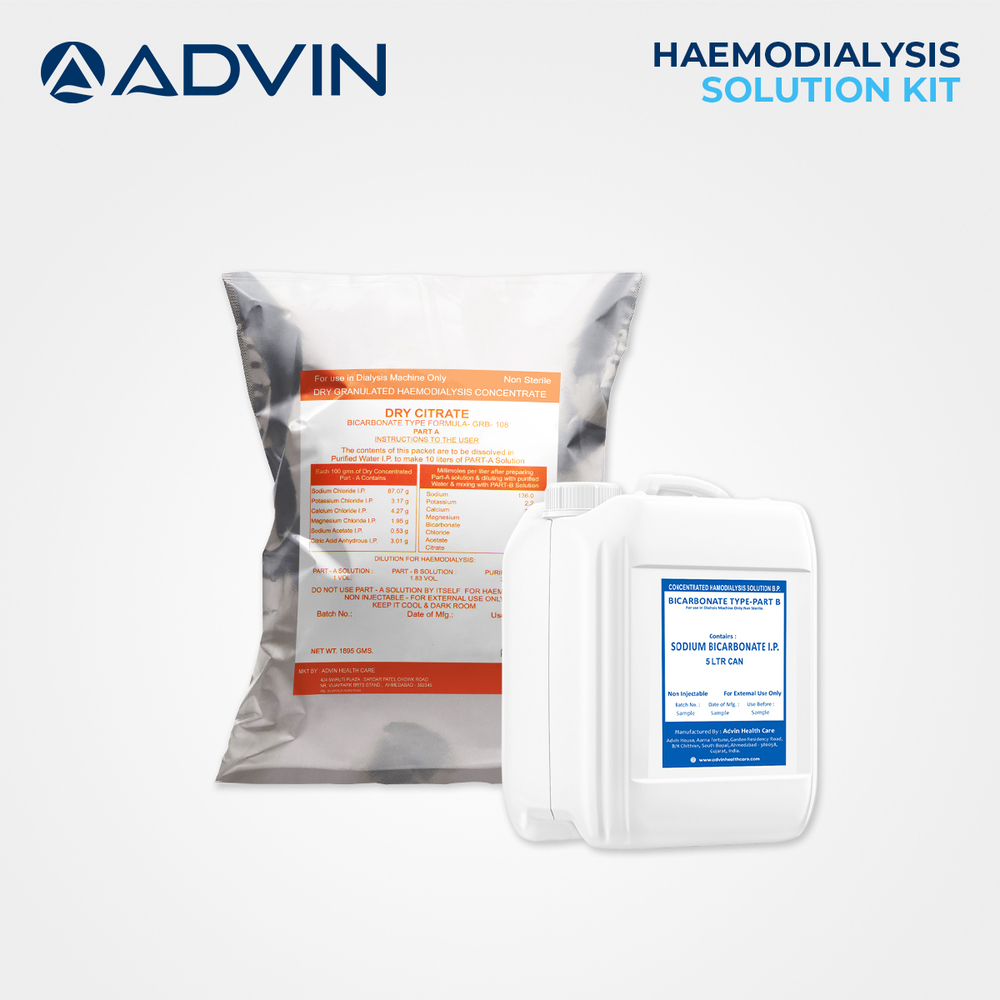 Haemodialysis Solution Kit Real-time Operation: Yes