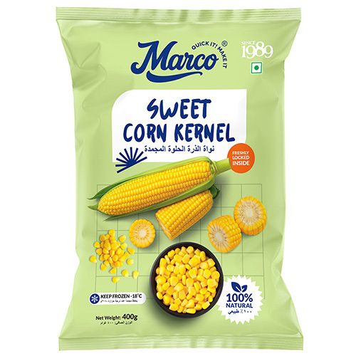 400Gm Frozen Sweet Corn - Shelf Life: 24 Months