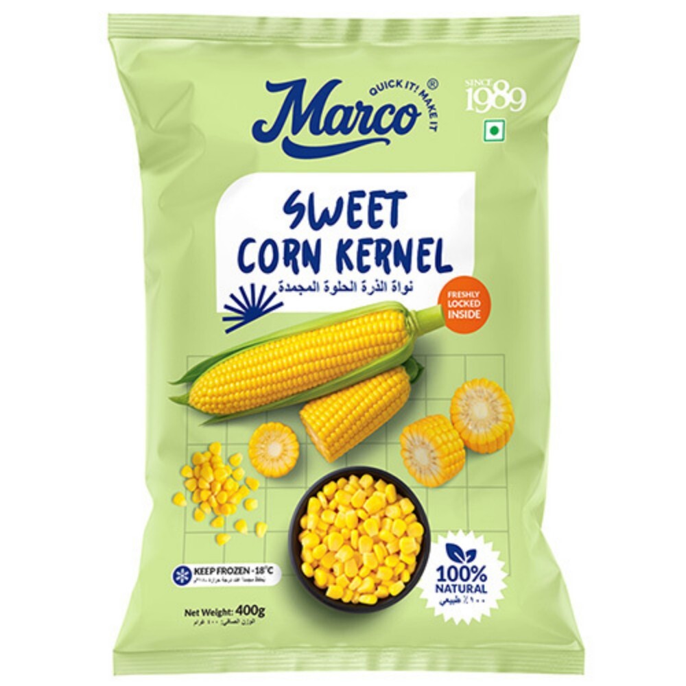 400Gm Frozen Sweet Corn - Shelf Life: 24 Months