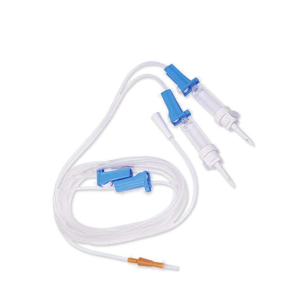Peritoneal Y Irrigation Set - Polyvinyl Chloride & Polypropylene Materials | Sterile Single-use Kit With Smooth Ss Trocar And Spare Scalpel Blade