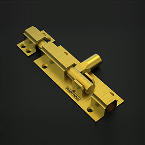 V-Hax Brass Tower Bolt - Color: Golden