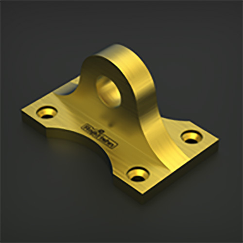 Brass D Hook - Color: Golden