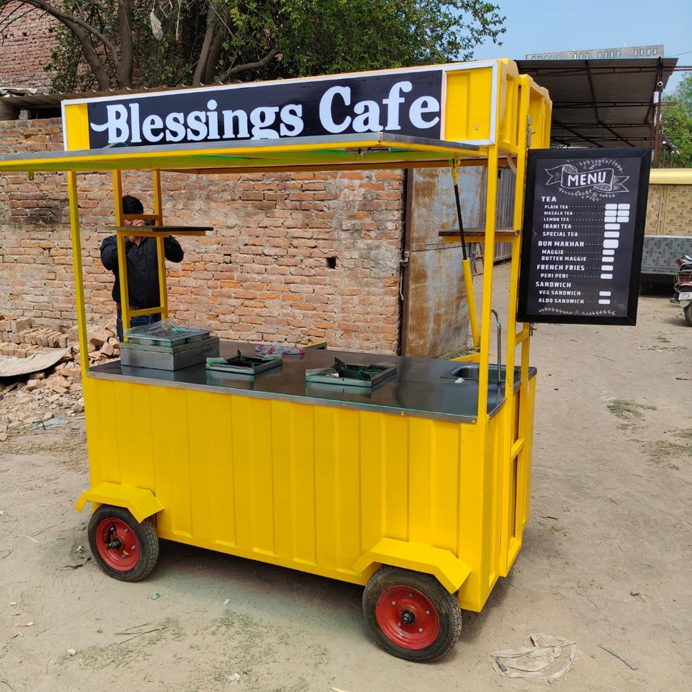 Mild Steel Push Cart