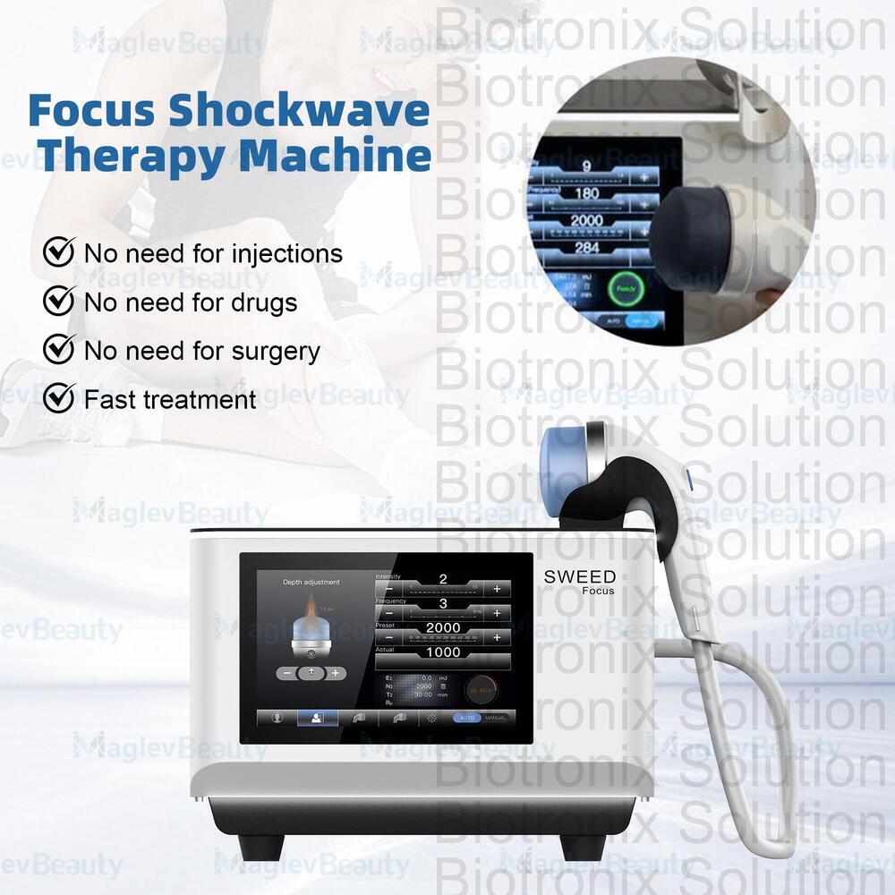 Focused Shockwave Therapy Machine for Deep Muscle Pain and Injury Healing