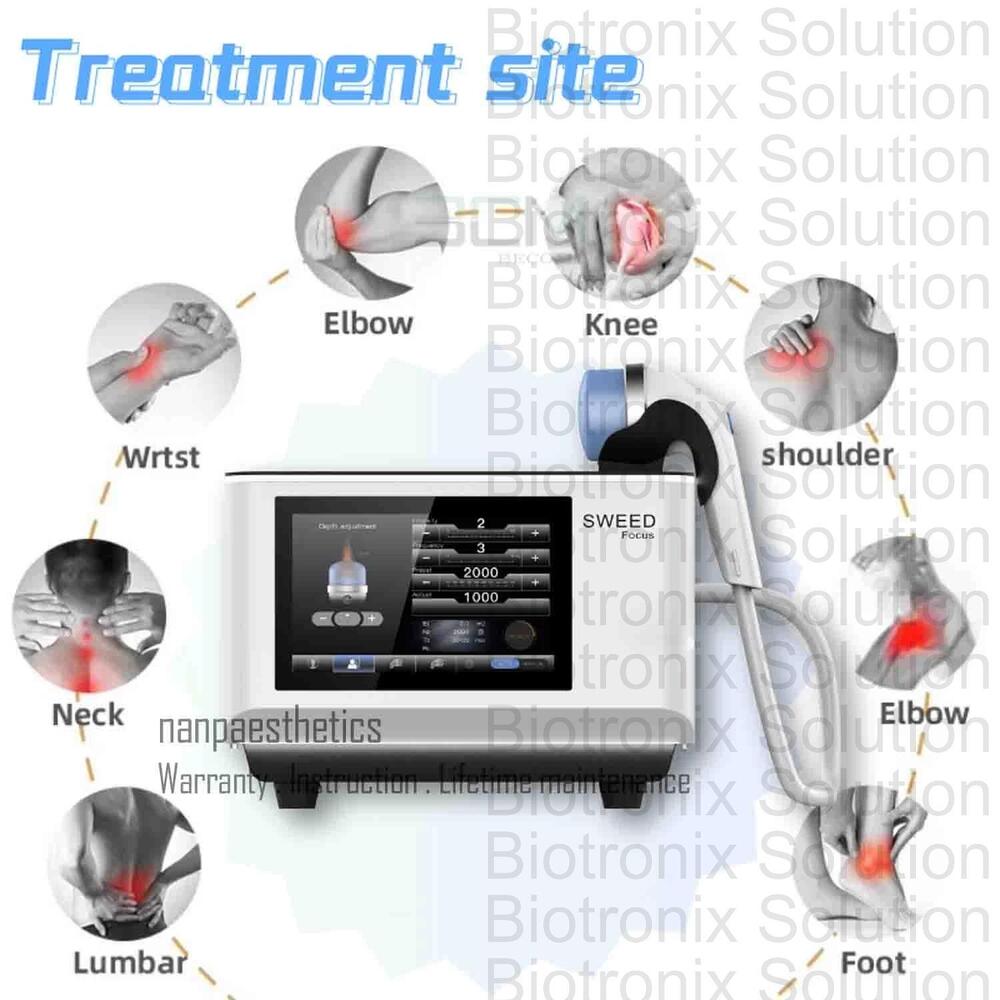 Focused Shockwave Therapy Machine for Deep Muscle Pain and Injury Healing