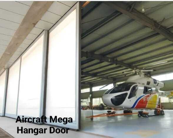 Aircraft Hanger Mega Door - Color: White
