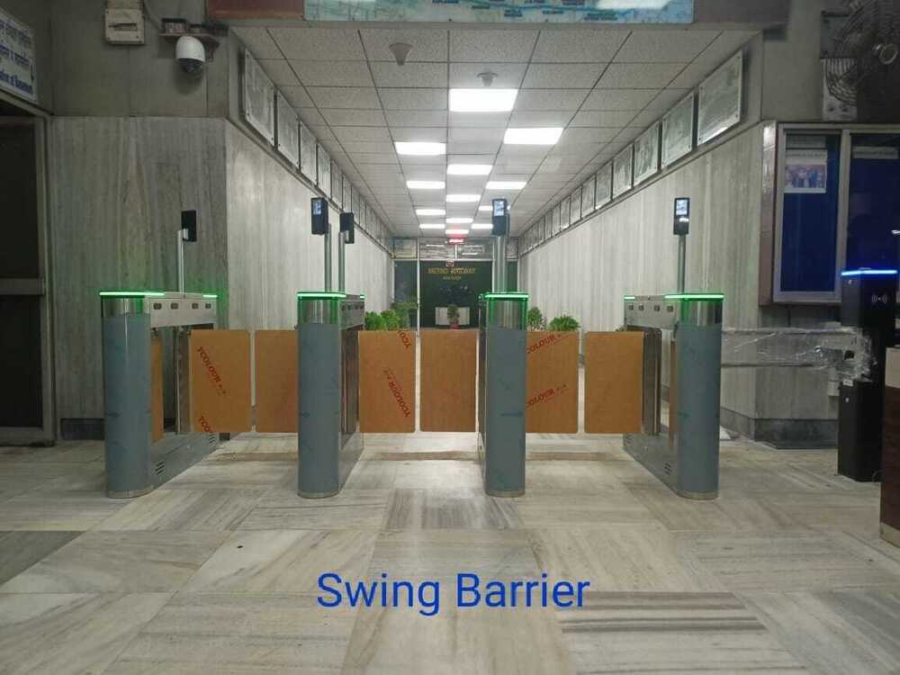 Industrial Swing Barrier - Application: For Entry Access