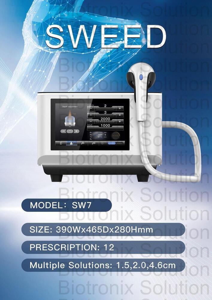 Physiotherapy Focused Shockwave Therapy Equipment for Medical Professionals