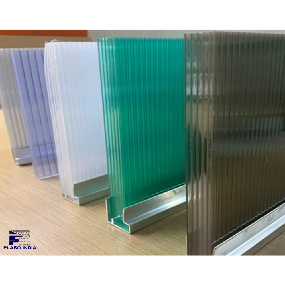 Polycarbonate Panel - Color: White/clear/blue/lake Blue/green/ Bronze