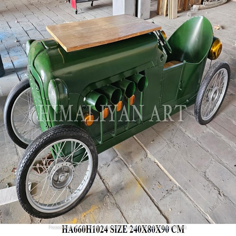 ANTIQUE AUTOMOBILE TABLE
